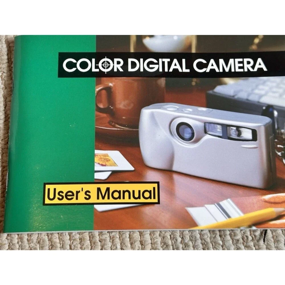 Relisys Dimera 3500 Digital Camera Cable NexFlash Memory card Manual Untested
